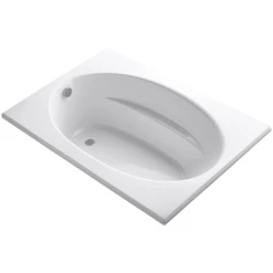 Kohler Windward Collection 60" Drop In Soaking Bath Tub with Reversible Drain
