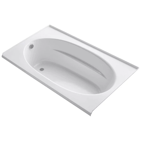 Kohler Windward Collection 72" Drop In Three Wall Alcove Soaking Bath Tub with Left Hand Drain