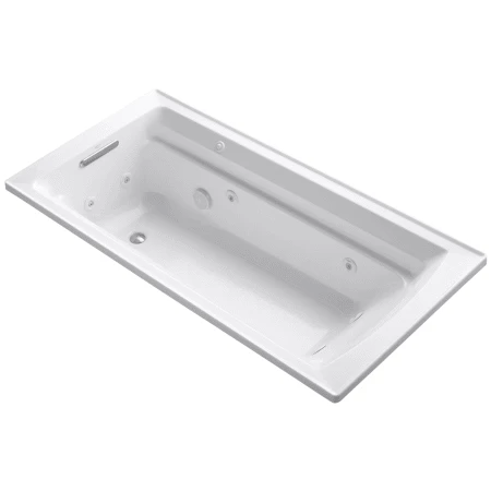 Kohler Archer Collection 72" Drop In Jetted Whirlpool Bath Tub with Reversible Drain