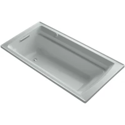 Kohler Archer 72" Drop In Acrylic Air Tub with Reversible Drain and Overflow - Comfort Depth Design