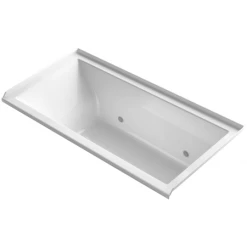 Kohler Underscore 60" Soaking Tub with Right Drain and VibrAcoustic Technology