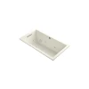 Kohler Underscore 60" Drop In, Undermount Acrylic Experience Tub with Left, Reversible, Right Drain and Overflow