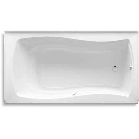 Kohler Mariposa 66" Alcove Acrylic Air Tub with Right Drain and Overflow - Image 4