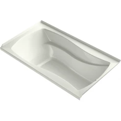 Kohler Mariposa 66" Alcove Acrylic Air Tub with Right Drain and Overflow