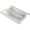 Kohler Mariposa 60" Alcove Acrylic Air Tub with Left Drain and Overflow
