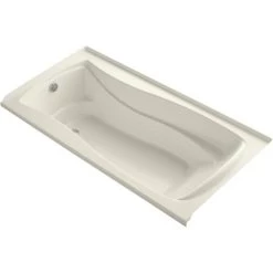 Kohler Mariposa 72" Acrylic Air Tub with Left Drain and Overflow