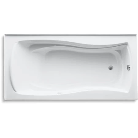 Kohler Mariposa 72" Acrylic Air Tub with Right Drain and Overflow - Image 4