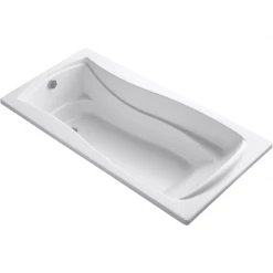 Kohler Mariposa 73" Acrylic Air Tub with Reversible Drain and Overflow