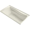 Kohler Mariposa Collection 72" Three Wall Alcove Soaking Bath Tub with Right Hand Drain and Integral Tile Flange