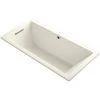 Kohler Underscore 66" Soaking Tub with Reversible Drain and Bask Heating Technology