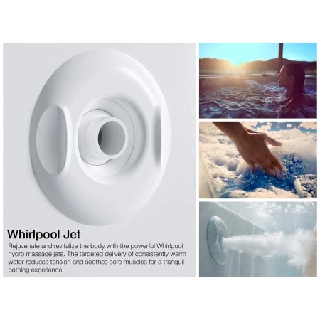 Kohler Underscore 72" Drop In, Undermount Acrylic Experience Tub with Center Drain and Overflow - Image 4