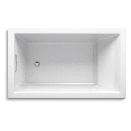 Kohler Underscore Rectangle 60" Drop In or Undermount Acrylic Soaking Tub with Reversible Drain - Image 2