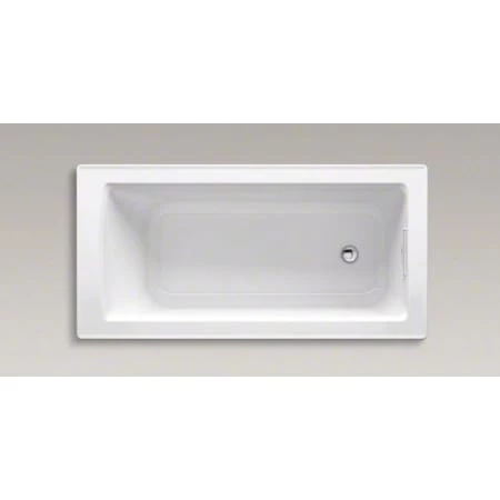 Kohler Archer 60" Drop In Acrylic Soaking Tub with Reversible Drain and Overflow - Image 4