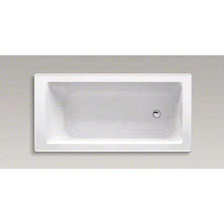 Kohler Archer 60" Drop In Acrylic Soaking Tub with Reversible Drain and Overflow - Image 2