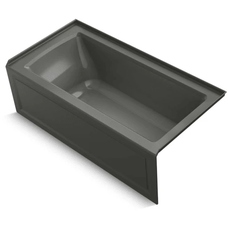 Kohler Archer 60" Alcove Soaking Bath with Right Drain and Bask
