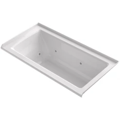 Kohler Archer 60" Drop-In Whirlpool Bath Tub With Right Drain
