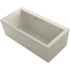 Kohler Stargaze 61" Free Standing Soaking Tub with Center Drain