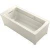 Kohler Archer 68" Free Standing Acrylic Air Tub with Reversible Drain, and Overflow