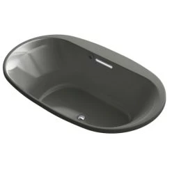 Kohler Underscore 72" Drop-In Soaking Bathtub with Bask Heating Technology