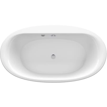Kohler Sunstruck 65-1/2" Free Standing Soaking Bathtub with Center Drain, Straight Shroud, and Bask Heated Surface - Image 4