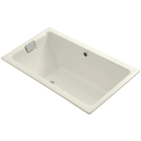 Kohler Tea-For-Two 66" Drop In Cast Iron Air Tub with Reversible Drain and Overflow