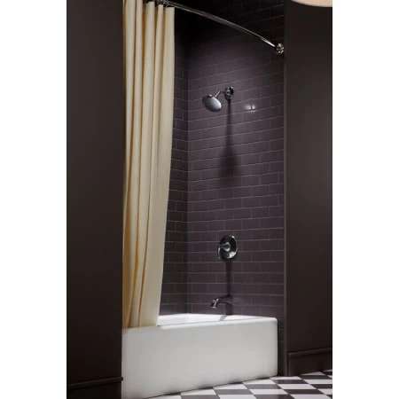 Kohler Bellwether Collection 60" Three Wall Alcove Cast Iron Soaking Bath Tub with Integral Apron and Right Hand Drain - Image 6