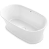 Kohler Memoirs 66" Lithocast Freestanding Bath with Center Toe-tap Drain